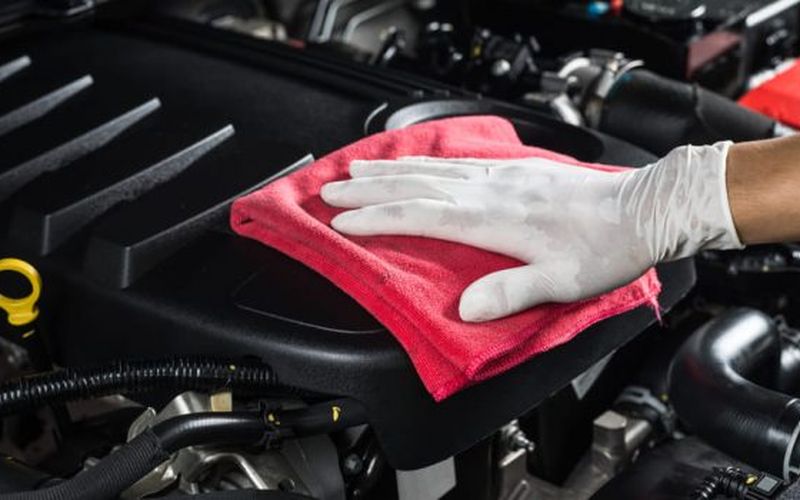 Lavage moteur à sec